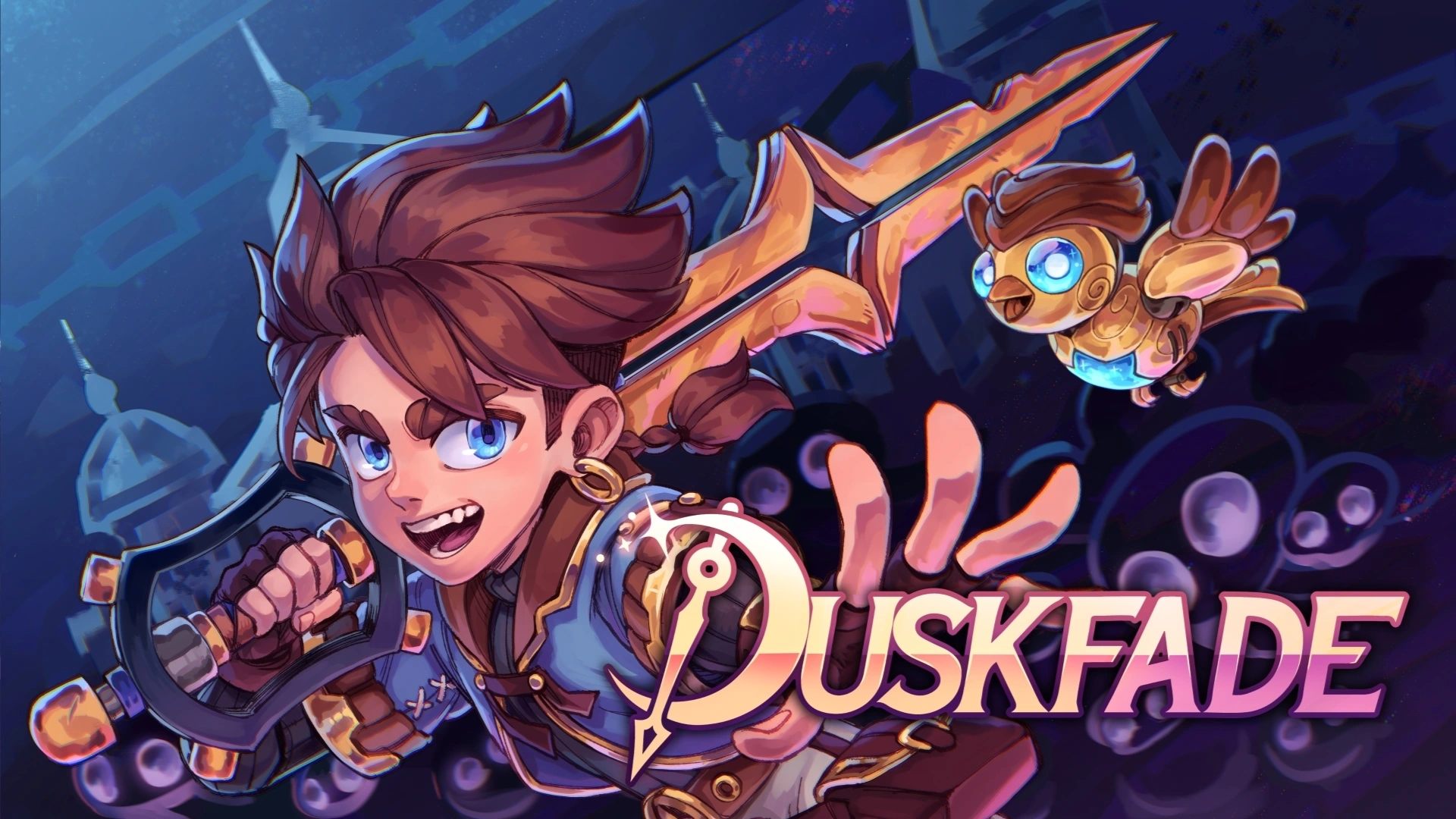 Duskfade character and companion in the official Nintendo Switch 2 gallery art